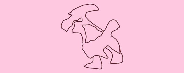A poor sketch of a clumsy looking dragon
